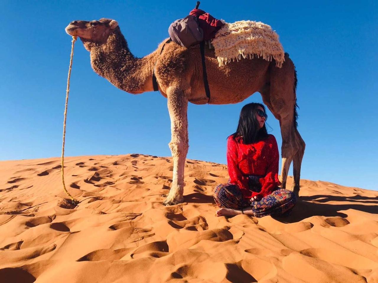 Hotel Sahara Happy Camp Merzouga Exterior foto